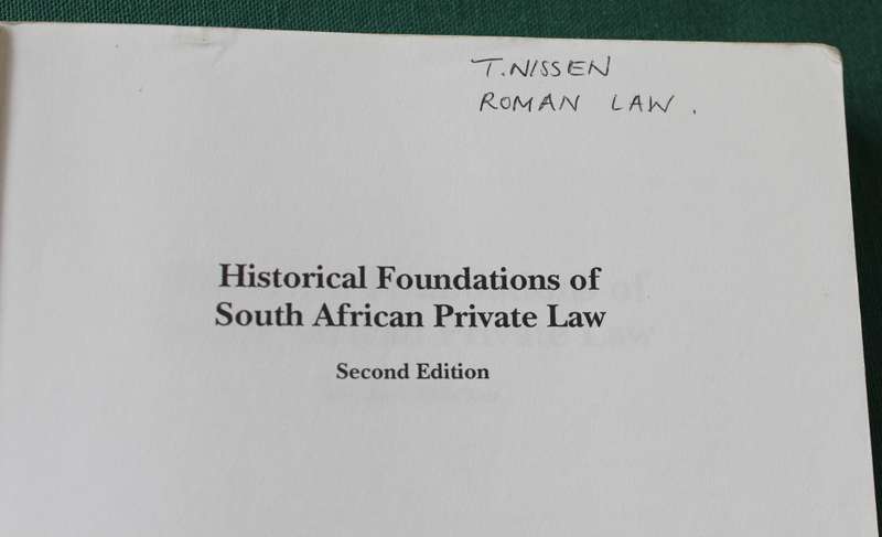 HISTORICAL FOUNDATIONS of South African Private LAW. (Second Edition) Thomas, vd Merwe, Stoop.