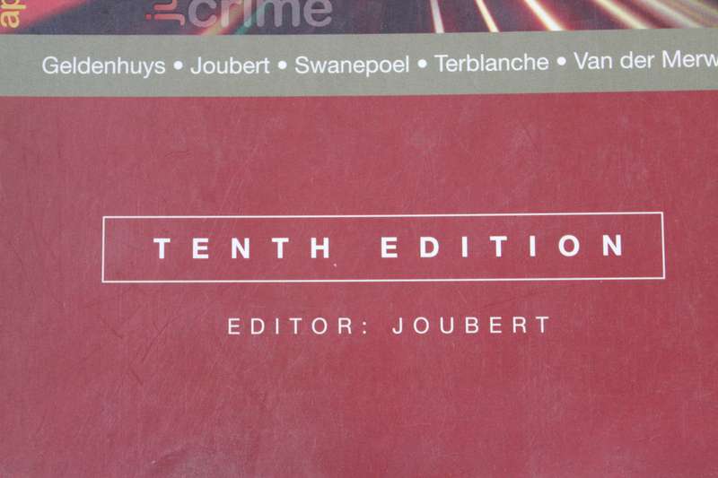 CRIMINAL PROCEDURE. Handbook. Tenth Edition. Editor J.J. Joubert.