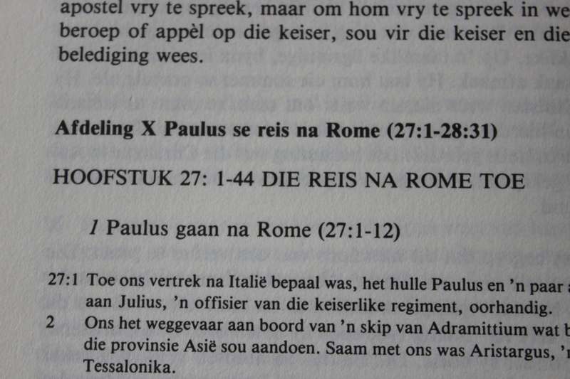 DIE HANDELINGE VAN DIE APOSTELS. Deel 2 - Verklaar deur Prof. J.L. de Villiers.