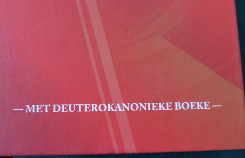 DIE BYBEL 1933/1953-vertaling met Deuterokanonieke Boeke.