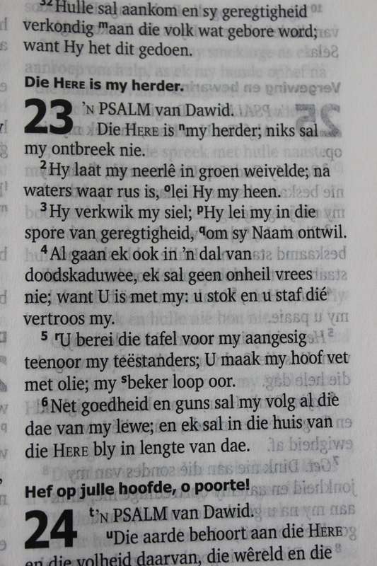 DIE BYBEL 1933/1953-vertaling met Deuterokanonieke Boeke.