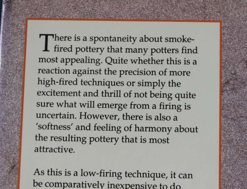 SMOKE-FIRED POTTERY. Jane Perryman.