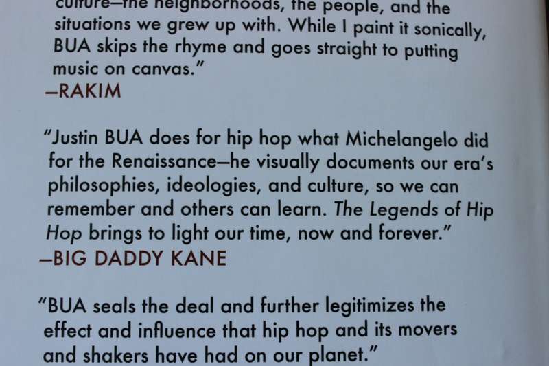 THE LEGENDS OF HIP HOP. Justin Bua.