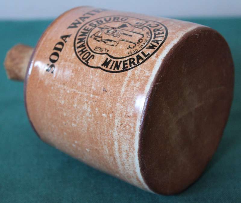 SODA WATER STONEWARE SMALL CASK.