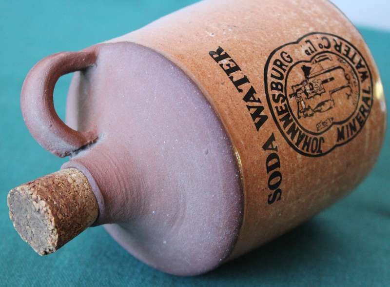 SODA WATER STONEWARE SMALL CASK.