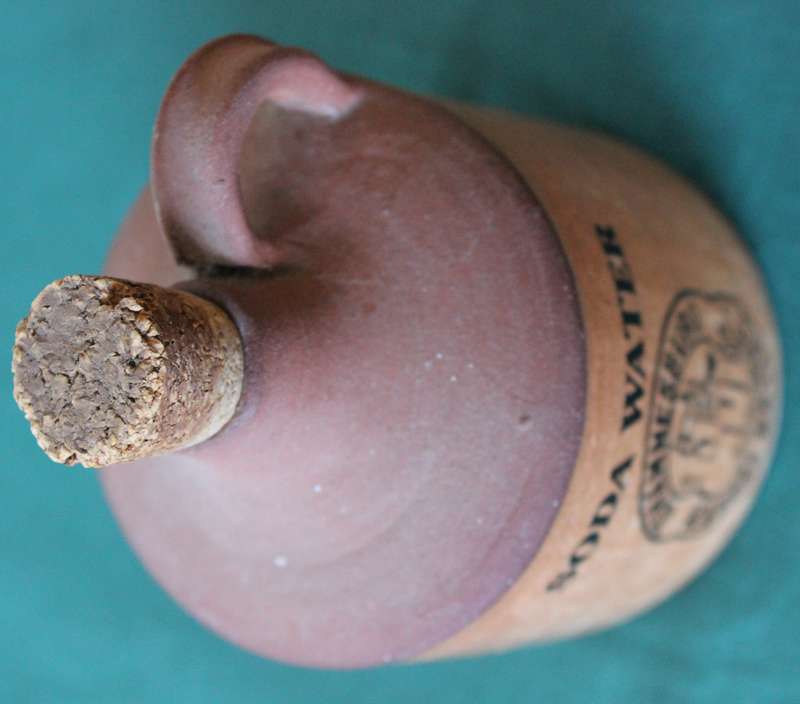 SODA WATER STONEWARE SMALL CASK.