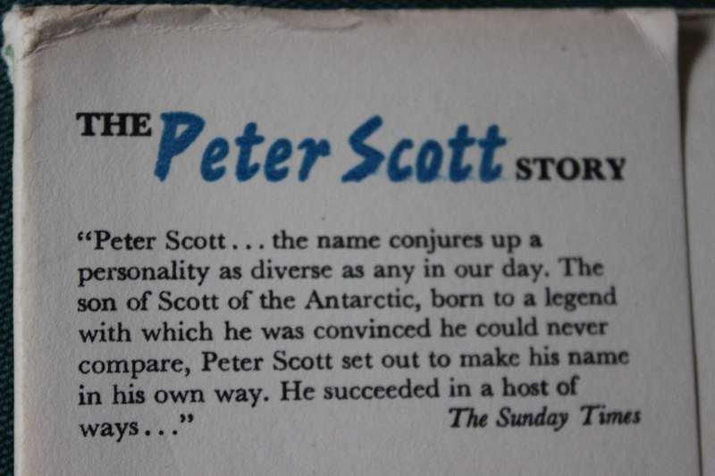 THE EYE OF THE WIND. An Autobiography. Peter Scott.