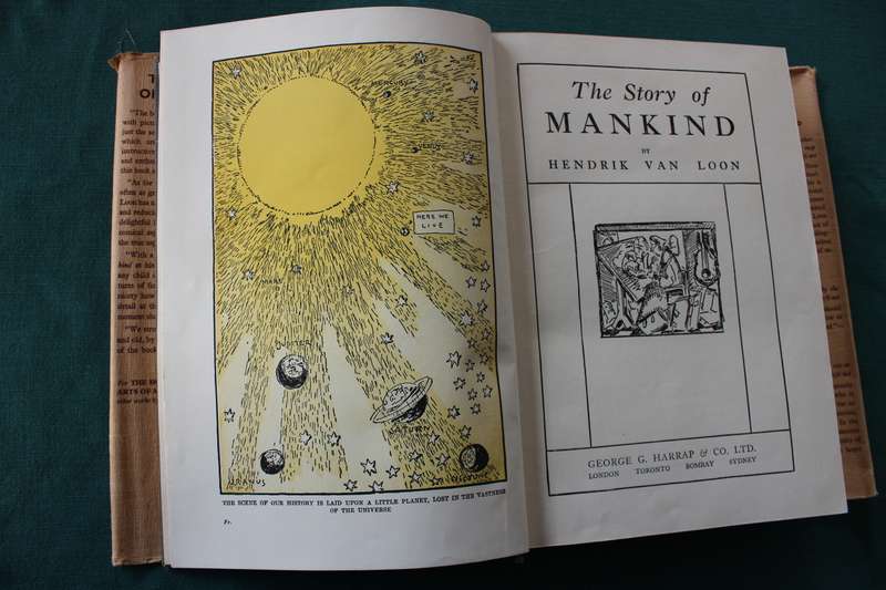 THE STORY OF MANKIND by Hendrik van Loon.