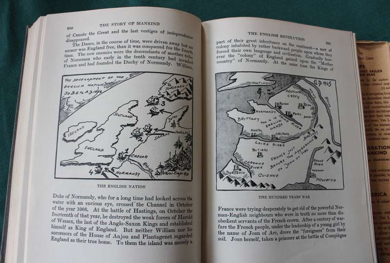 THE STORY OF MANKIND by Hendrik van Loon.