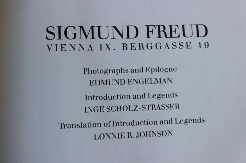 SIGMUND FREUD. Berggasse 19, Vienna. Edmund Engelman.