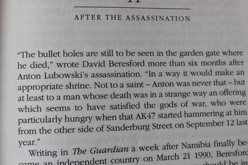 ANTON LUBOWSKI, paradox of a man. Molly Lubowski and Marita van der Vyver.