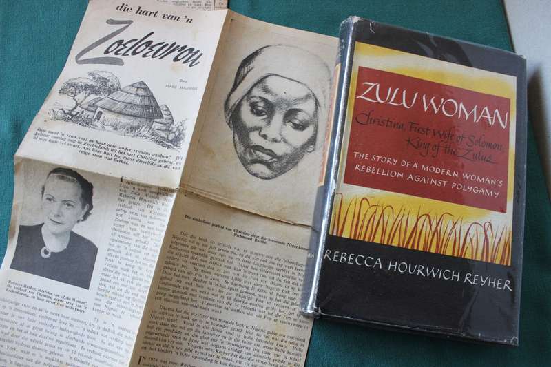 ZULU WOMAN. Christina, First Wife of Solomon, King of the Zulus. Rebecca Hourwich Reyher.