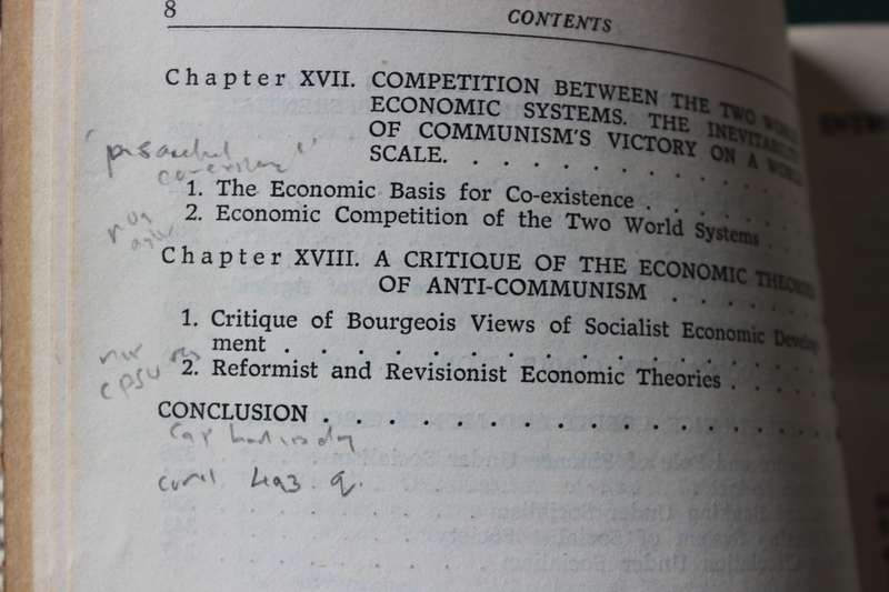 MARXIST-LENINIST THEORY. Political Economy: Socialism Under General Editorship of G.A. Kozlov.