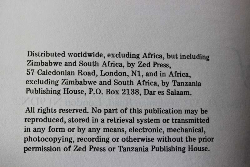 THE POLITICAL ECONOMY OF IMPERIALISM by Dan Nabudere.