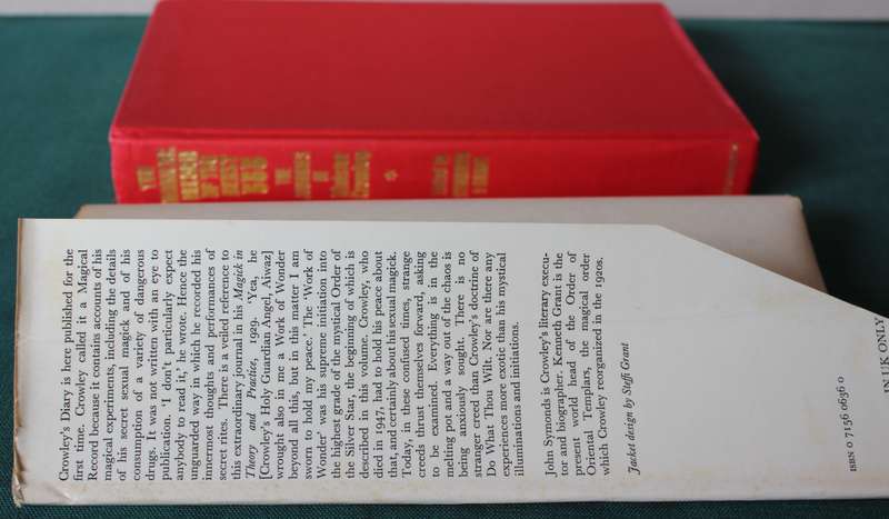 THE MAGICAL RECORD OF THE BEAST 666 by Aleister Crowley.