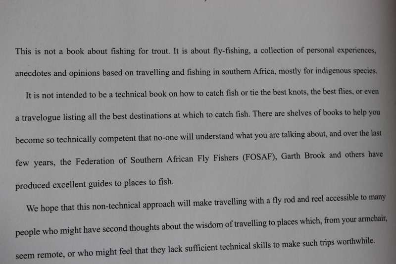 AFRICAN FLY-FISHING SAFARI. Karl & Lesley Lane.