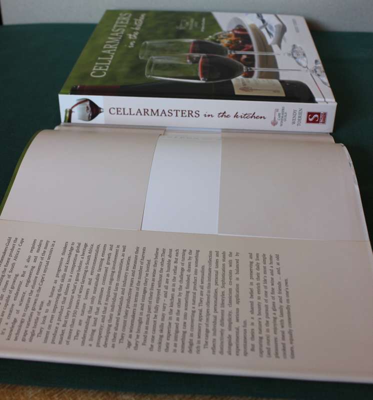 CELLARMASTERS IN THE KITCHEN by Wendy Toerien.