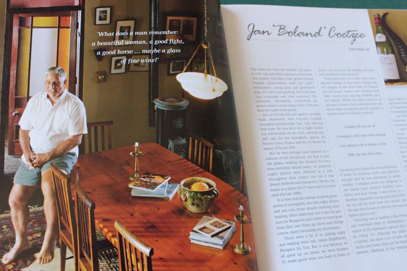 CELLARMASTERS IN THE KITCHEN by Wendy Toerien.