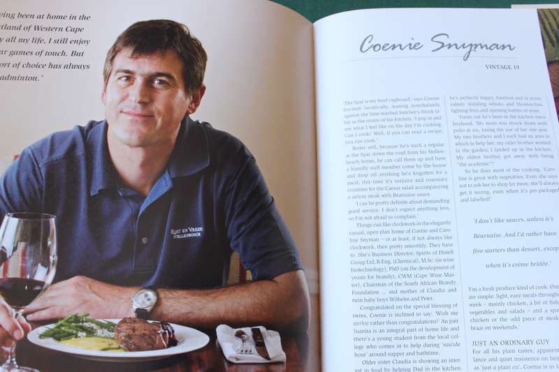 CELLARMASTERS IN THE KITCHEN by Wendy Toerien.