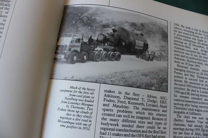 OUR WORLD ON WHEELS. History of United Transport in South Africa 1962-1987. T.B. Maund.