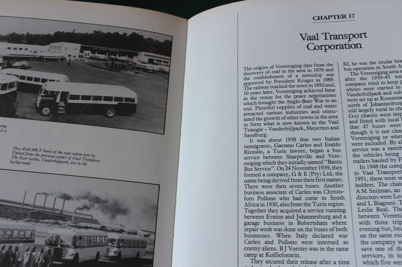 OUR WORLD ON WHEELS. History of United Transport in South Africa 1962-1987. T.B. Maund.