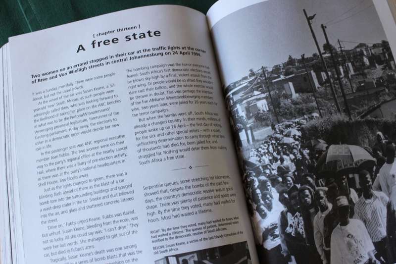 EVERY STEP OF THE WAY. The journey to Freedom in South Africa. Michael Morris.
