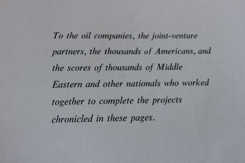 BECHTEL IN ARAB LANDS. A 15th-year review of engineering and construction projects. Richard Finnie.
