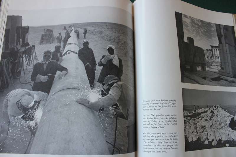 BECHTEL IN ARAB LANDS. A 15th-year review of engineering and construction projects. Richard Finnie.