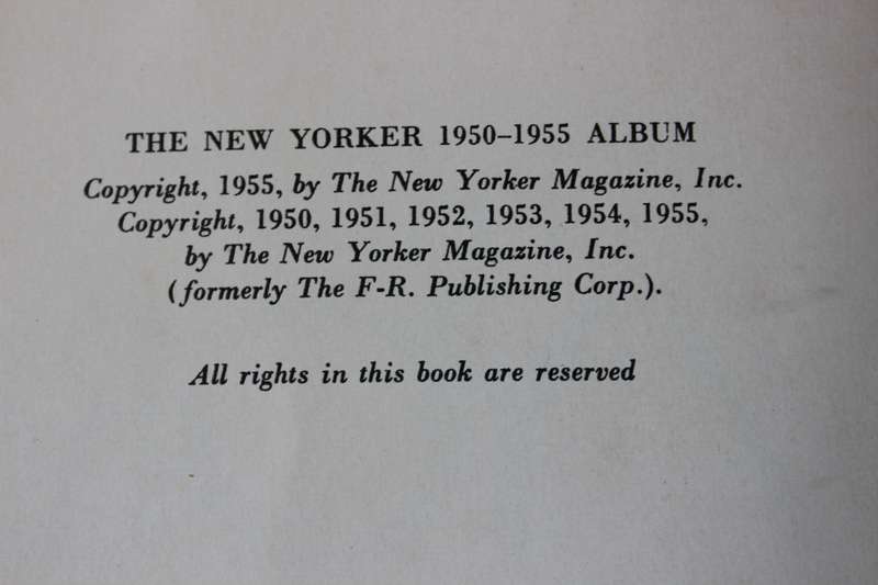 THE NEW YORKER 1950-1955 ALBUM.