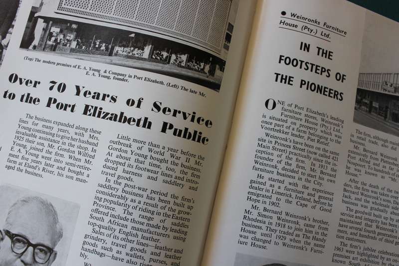 THE CITY OF PORT ELIZABETH. Edited by Ramon Lewis Leigh.