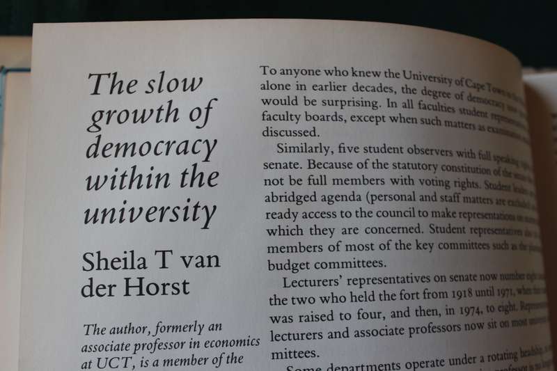 UCT AT 150. REFLECTIONS. Edited by Alan Lennox-Short & David Welsh.