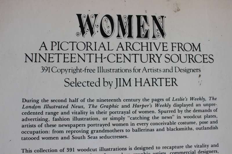 WOMEN by Jim Harter. (A pictorial archive from 19th-Century Sources) Copyright-free.