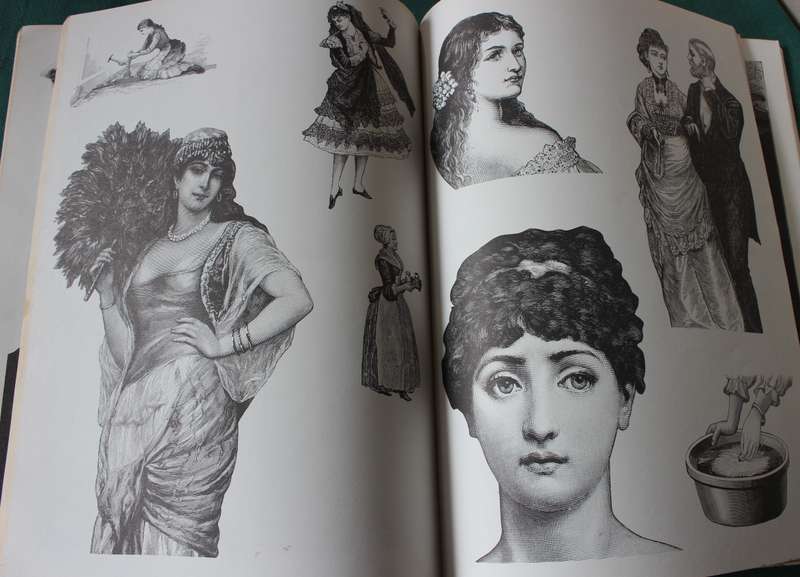 WOMEN by Jim Harter. (A pictorial archive from 19th-Century Sources) Copyright-free.