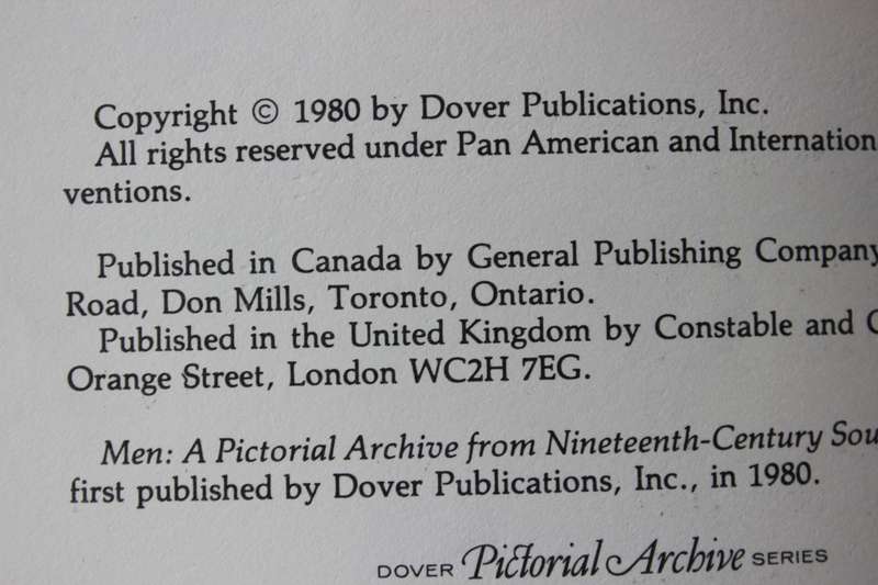 MEN selected by Jim Harter. (A pictorial archive from 19th-Century Sources) Copyright-free.