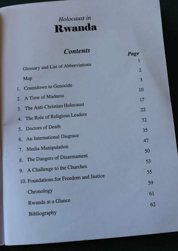 HOLOCAUST IN RWANDA by Peter Hammond.