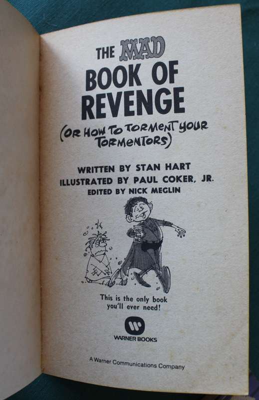 X3 MAD PAPERBACKS. (Vintage) Book of Revenge/ Magic and other Dirty Tricks/ Clobbers the Classics.