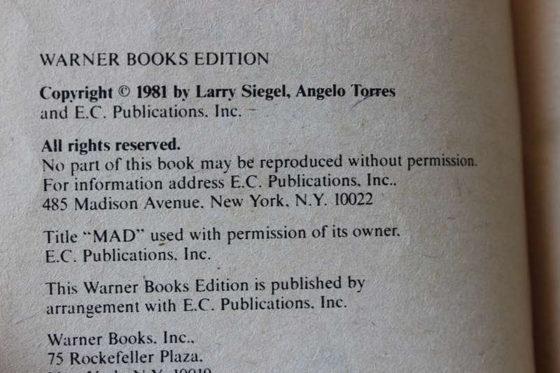 X3 MAD PAPERBACKS. (Vintage) Book of Revenge/ Magic and other Dirty Tricks/ Clobbers the Classics.