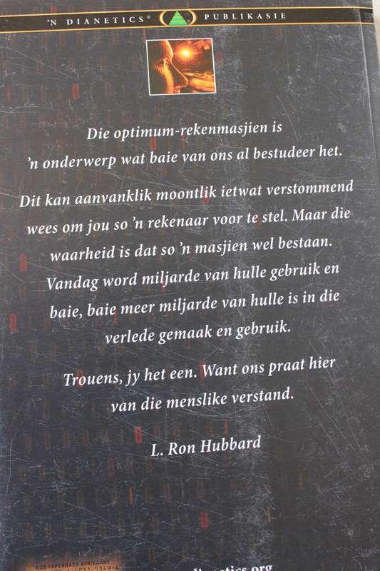 L. RON HUBBARD. Dianetics. Die evolusie van 'n Wetenskap.
