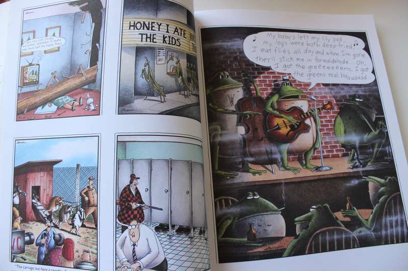 THE FAR SIDE GALLERY 4 and 5 by Gary Larson.