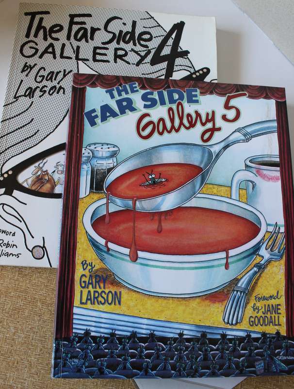 THE FAR SIDE GALLERY 4 and 5 by Gary Larson.