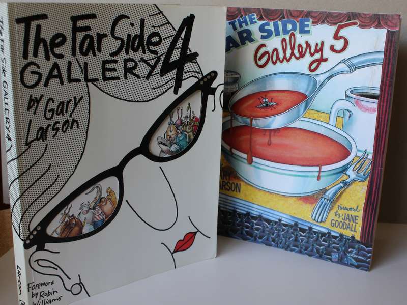 THE FAR SIDE GALLERY 4 and 5 by Gary Larson.