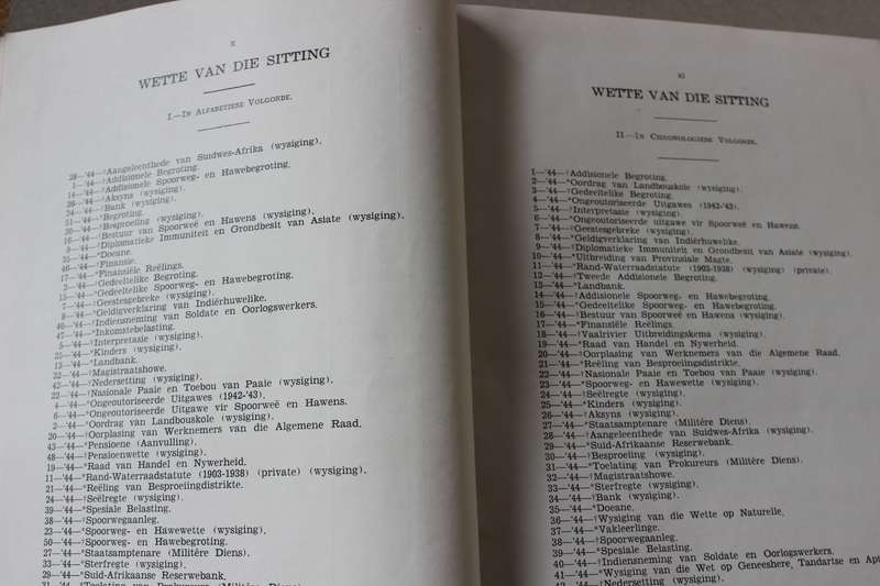UNIE VAN SUID-AFRIKA. Volksraad-Debatte. Deel 49. (17 April tot 13 Mei 1944)