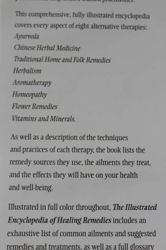 THE ILLUSTRATED ENCYCLOPEDIA of HEALING REMEDIES. C. Norman Shealy.