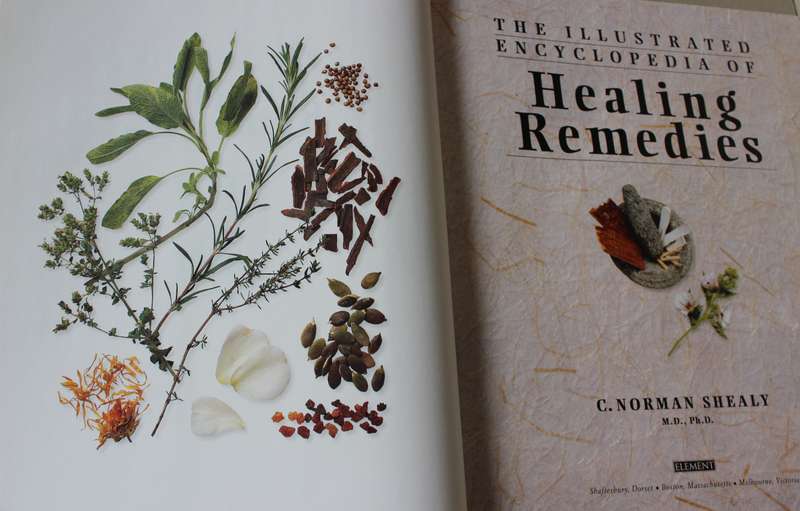 THE ILLUSTRATED ENCYCLOPEDIA of HEALING REMEDIES. C. Norman Shealy.