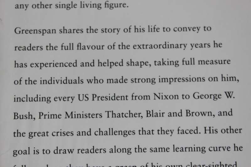 ALAN GREENSPAN. The Age of Turbulence. (Adventures in a New World after 9/11)
