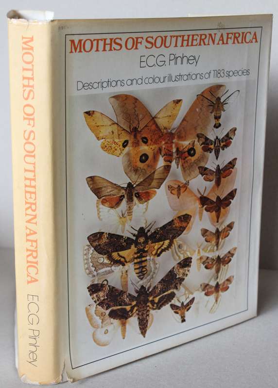 Moths of Southern Africa by E.C.G. Pinhey - 1183 species, color illustrations