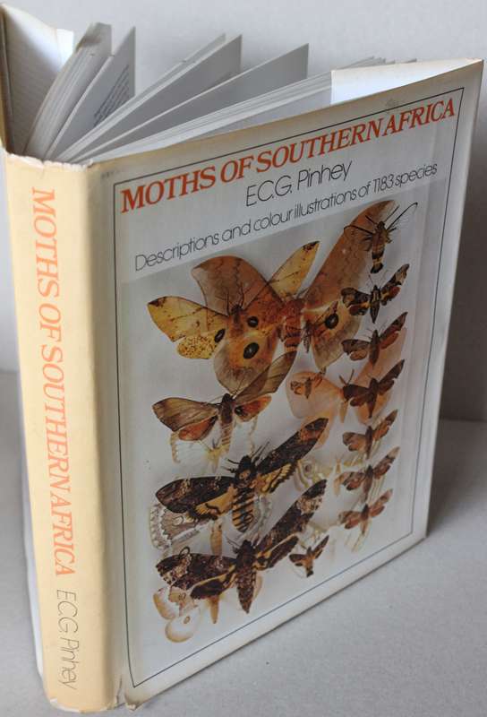 Moths of Southern Africa by E.C.G. Pinhey - 1183 species, color illustrations