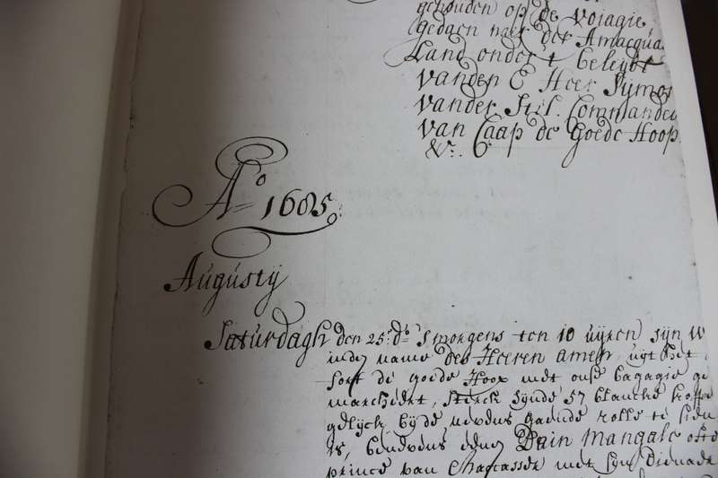 SIMON VAN DER STEL'S JOURNEY TO NAMAQUALAND in 1685. Transcription G.C. de Wet.