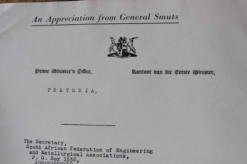 THE YEARS OF CRISIS. A record of the South African Metal Industries at War 1939-1945. A.G. Thomson.