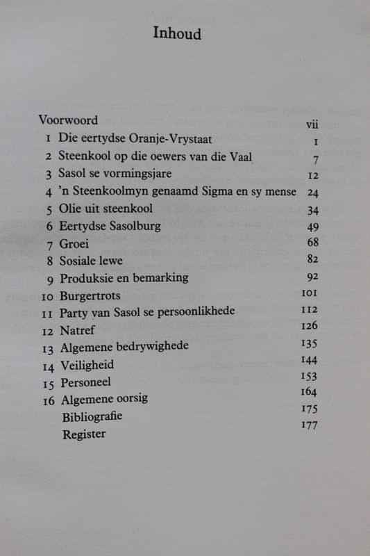 JOHANNES MEINTJES. SASOL 1950-1975.